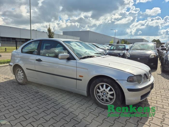 BMW 3 serie Compact 316ti 16V Sloopvoertuig (2001, Zilver)