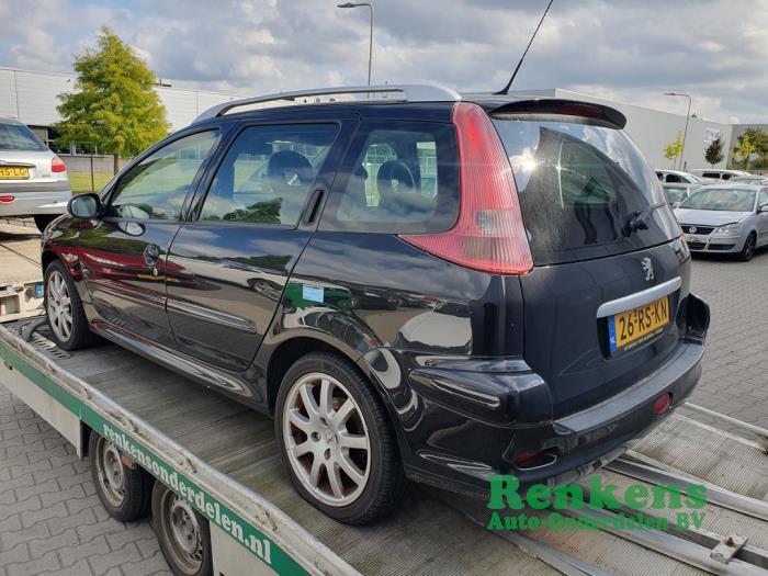 Peugeot 206 SW 1.6 16V Sloopvoertuig (2005, Zwart)