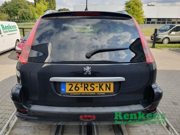 Peugeot 206 SW 1.6 16V Sloopvoertuig (2005, Zwart)