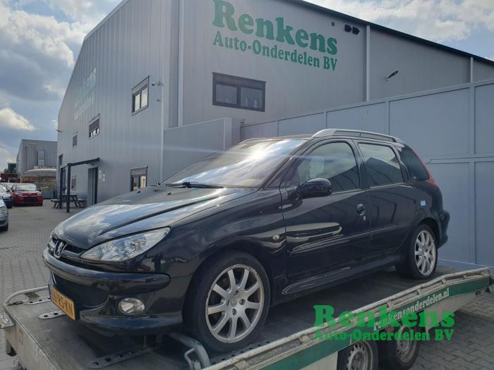 Peugeot 206 SW 1.6 16V Sloopvoertuig (2005, Zwart)