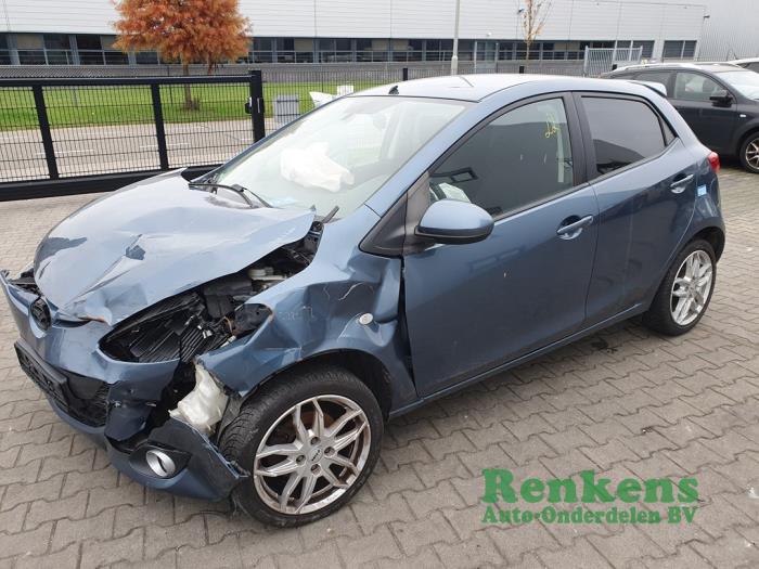 Mazda 2 1.3 16V MZR Sloopvoertuig (2014, Grijs)
