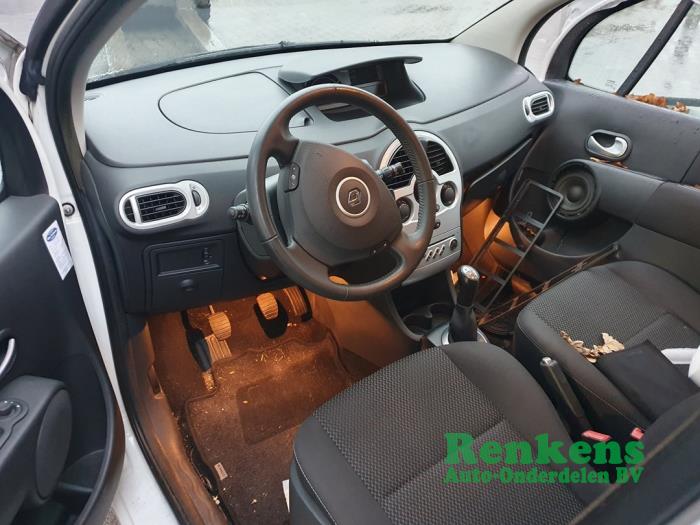 Renault Modus/Grand Modus 1.2 16V TCe Sloopvoertuig (2011, Wit)