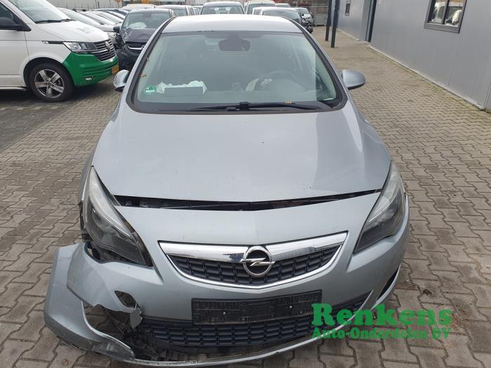 Opel Astra J 1.6 Turbo 16V Sloopvoertuig (2010, Grijs)