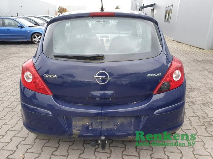 Opel Corsa D 1.0 Sloopvoertuig (2009, Blauw)