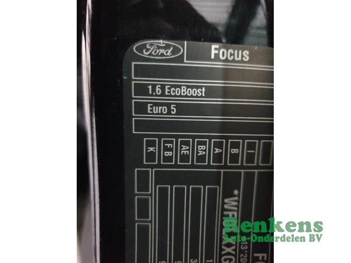 Ford Focus 3 Wagon 1.6 SCTi 16V Sloopvoertuig (2012, Zwart)