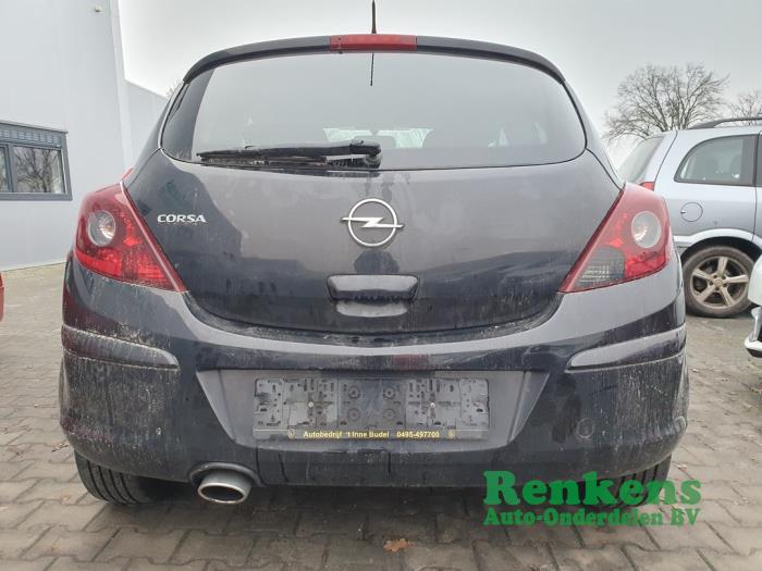 Opel Corsa D 1.4 16V Twinport Sloopvoertuig (2010, Zwart)