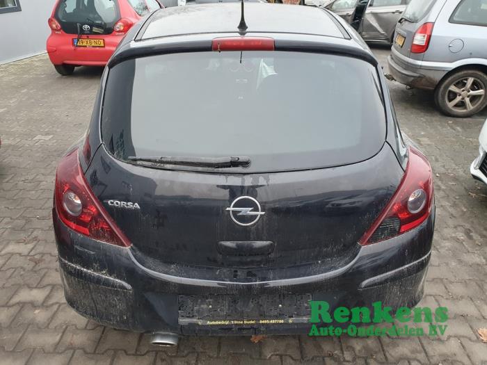Opel Corsa D 1.4 16V Twinport Sloopvoertuig (2010, Zwart)