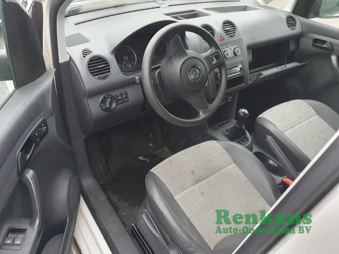 Volkswagen Caddy III 1.6 TDI 16V Sloopvoertuig (2013, Wit)