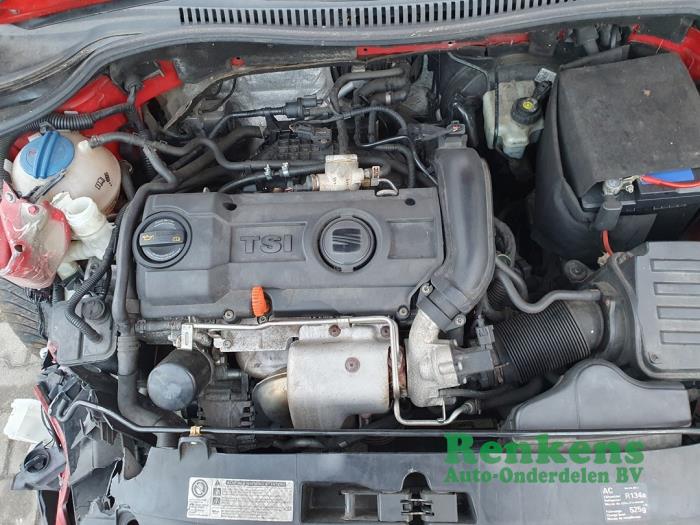 Seat Leon 1.4 TSI 16V Sloopvoertuig (2010, Rood)
