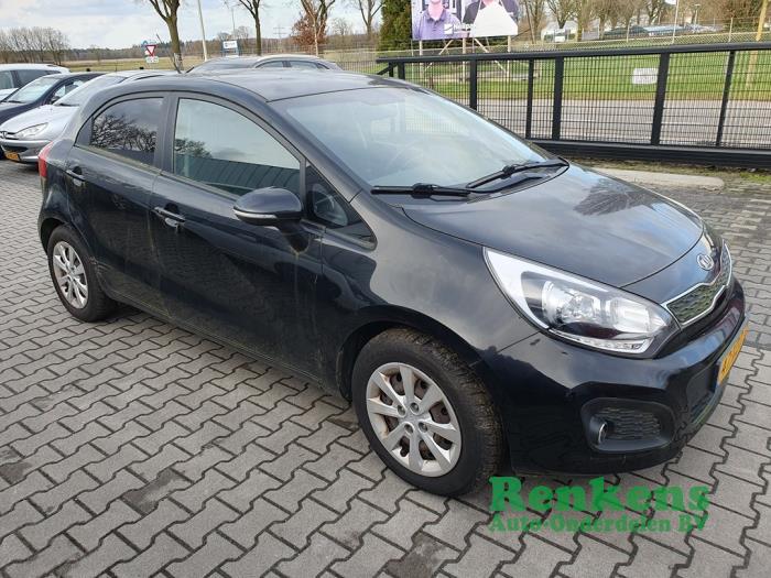 Kia Rio III 1.1 CRDi VGT 12V Sloopvoertuig (2012, Zwart)