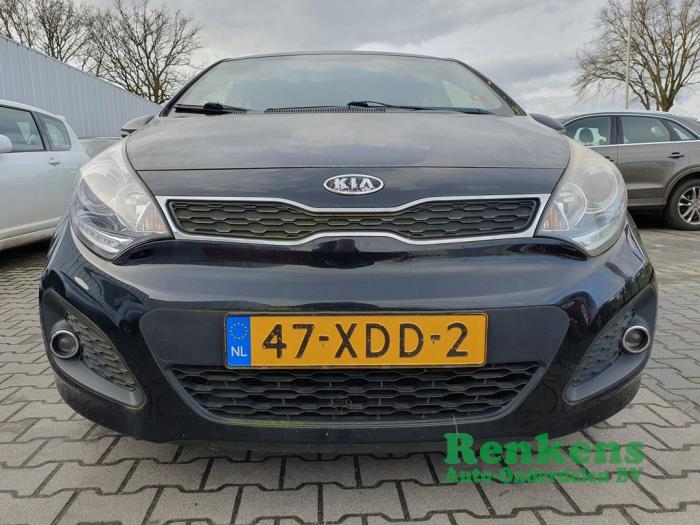 Kia Rio III 1.1 CRDi VGT 12V Sloopvoertuig (2012, Zwart)
