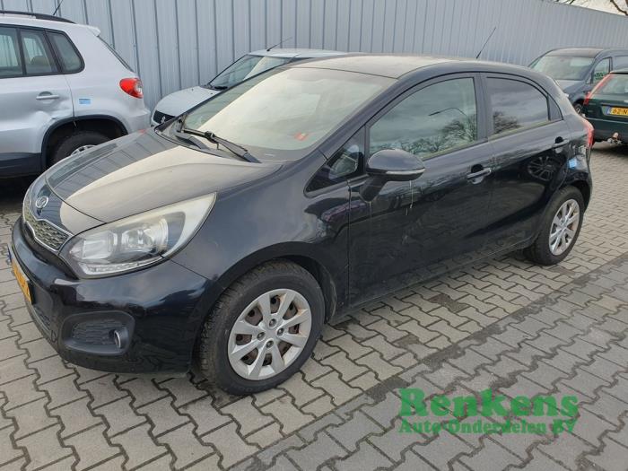 Kia Rio III 1.1 CRDi VGT 12V Sloopvoertuig (2012, Zwart)