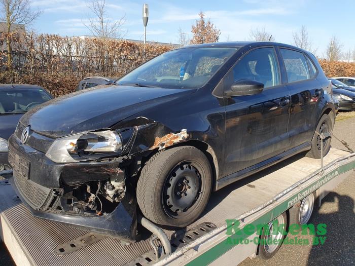 Volkswagen Polo V 1.2 TDI 12V BlueMotion Sloopvoertuig (2011, Zwart)