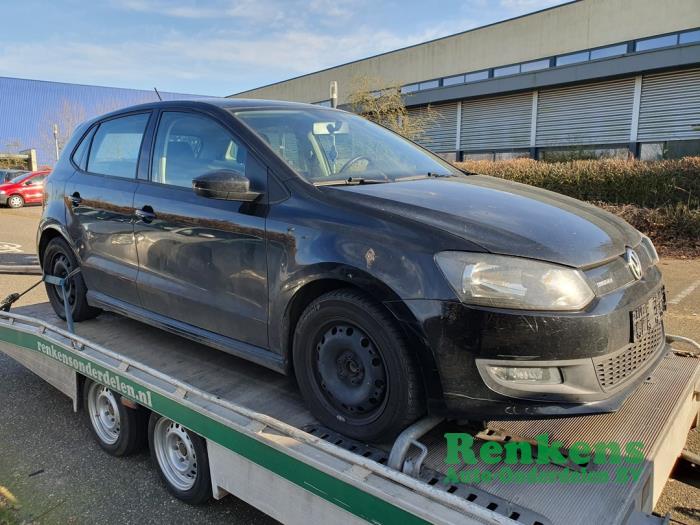 Volkswagen Polo V 1.2 TDI 12V BlueMotion Sloopvoertuig (2011, Zwart)