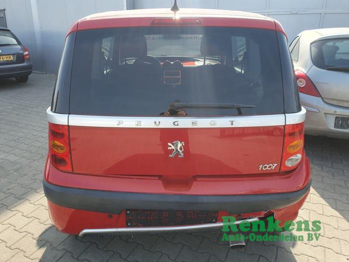 Peugeot 1007 1.6 GTI,Gentry 16V Sloopvoertuig (2005, Rood)