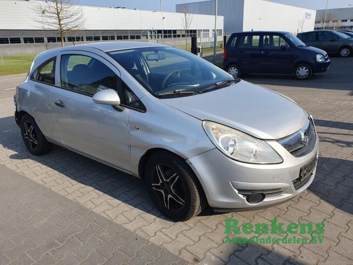 Opel Corsa D 1.0 Sloopvoertuig (2009, Zilver)
