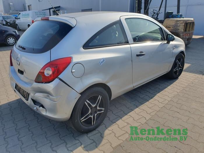 Opel Corsa D 1.0 Sloopvoertuig (2009, Zilver)