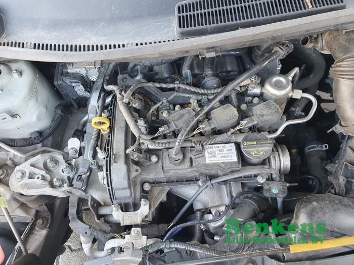 Ford Fiesta 6 1.0 Ti-VCT 12V 65 Sloopvoertuig (2014, Wit)