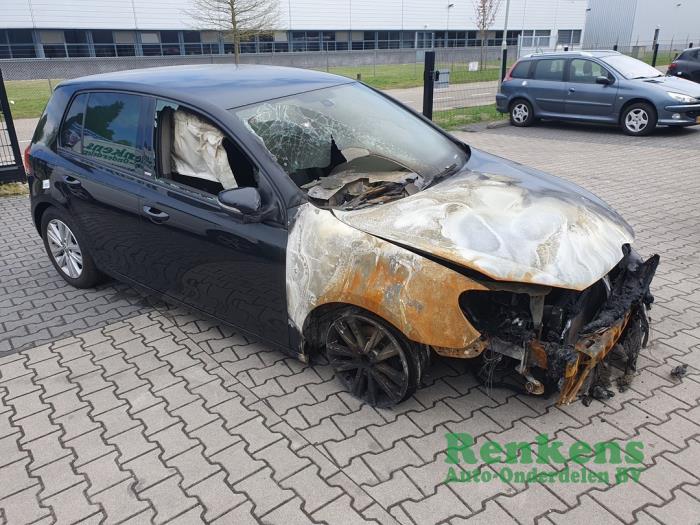 Volkswagen Golf VI 1.2 TSI BlueMotion Sloopvoertuig (2011, Zwart)