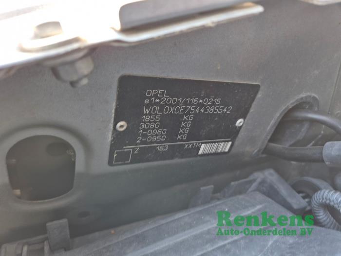 Opel Meriva 1.6 16V Sloopvoertuig (2004, Grijs)