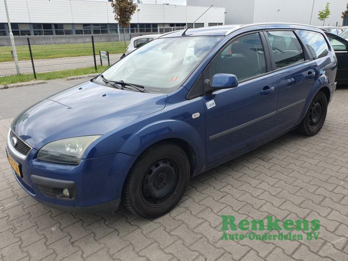 Ford Focus 2 Wagon 1.6 Ti-VCT 16V Sloopvoertuig (2007, Blauw)