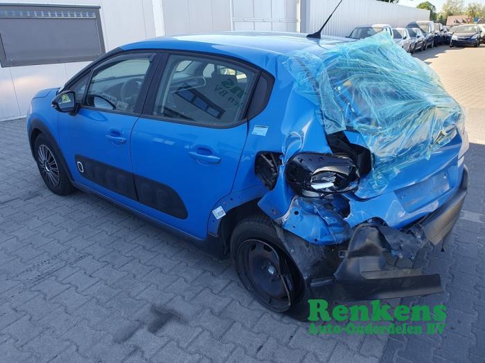 Citroen C3 1.0 Vti 12V PureTech Sloopvoertuig (2017, Blauw)