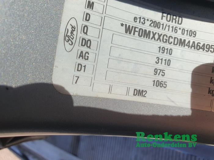 Ford Focus C-Max 1.8 16V Sloopvoertuig (2004, Grijs)