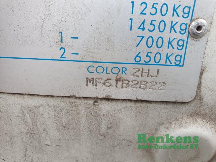 Nissan Pixo 1.0 12V Sloopvoertuig (2010, Wit)