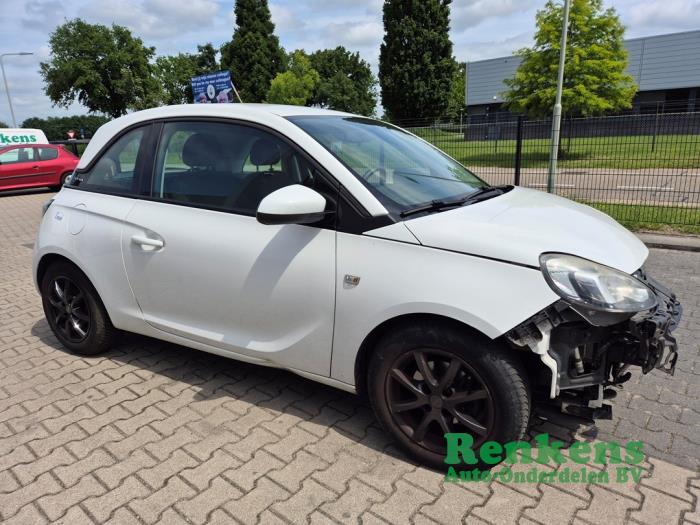 Opel Adam 1.2 16V Sloopvoertuig (2014, Wit)