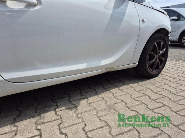 Opel Adam 1.2 16V Sloopvoertuig (2014, Wit)