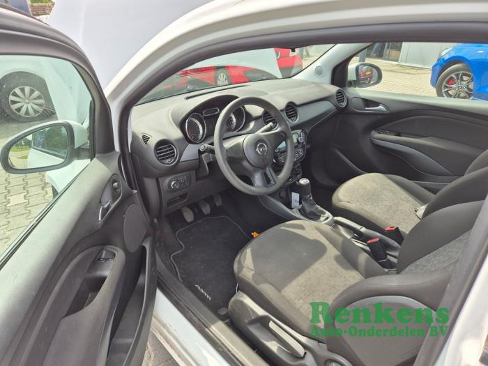 Opel Adam 1.2 16V Sloopvoertuig (2014, Wit)