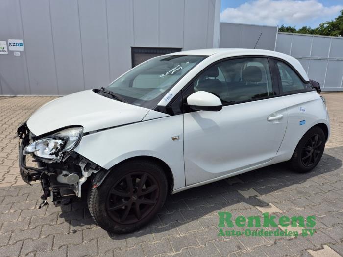 Opel Adam 1.2 16V Sloopvoertuig (2014, Wit)