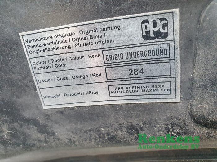 Fiat Doblo 1.4 Sloopvoertuig (2007, Antraciet)