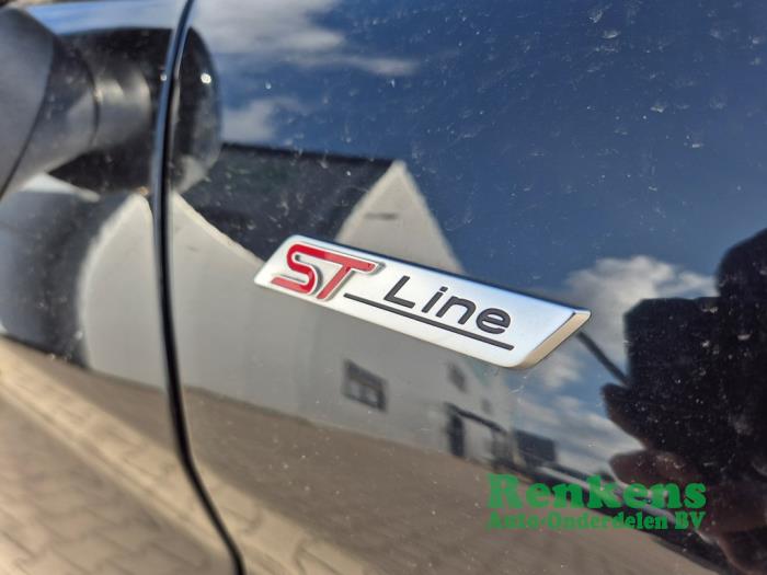 Ford Fiesta 6 1.0 EcoBoost 12V 100 Sloopvoertuig (2016, Zwart)