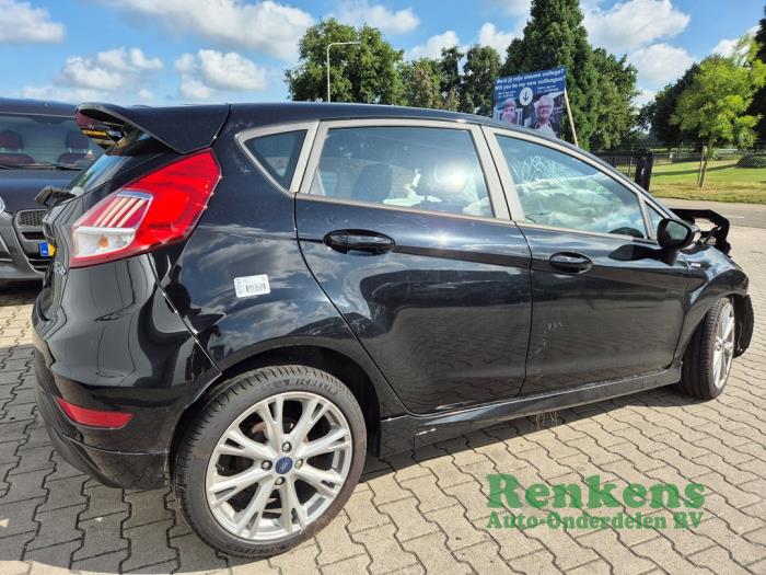 Ford Fiesta 6 1.0 EcoBoost 12V 100 Sloopvoertuig (2016, Zwart)