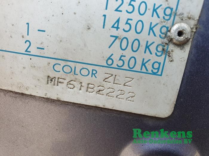 Nissan Pixo 1.0 12V Sloopvoertuig (2011, Blauw)