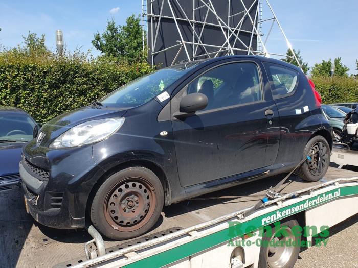 Peugeot 107 1.0 12V Sloopvoertuig (2009, Zwart)