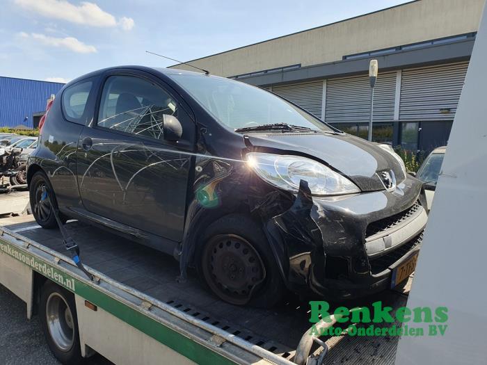 Peugeot 107 1.0 12V Sloopvoertuig (2009, Zwart)