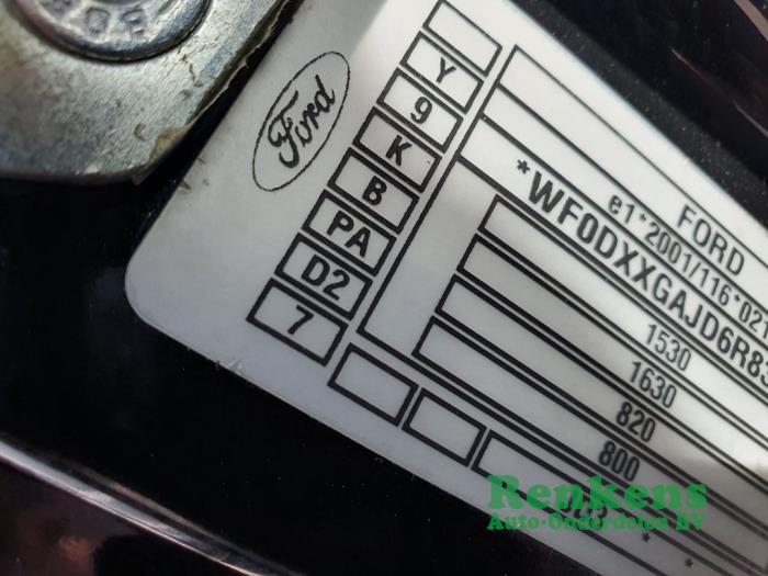 Ford Fiesta 5 1.3 Sloopvoertuig (2006, Zwart)