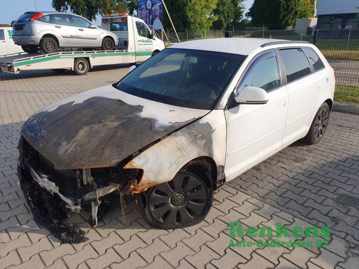 Audi A3 Sportback 1.8 TFSI 16V Sloopvoertuig (2008, Wit)