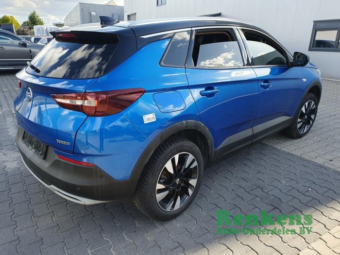Opel Grandland 1.2 Turbo 12V Sloopvoertuig (2018, Blauw)