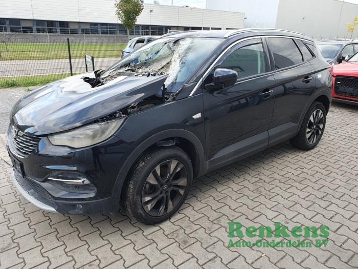 Opel Grandland 1.2 Turbo 12V Sloopvoertuig (2020, Zwart)