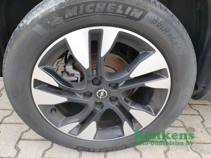 Opel Grandland 1.2 Turbo 12V Sloopvoertuig (2020, Zwart)