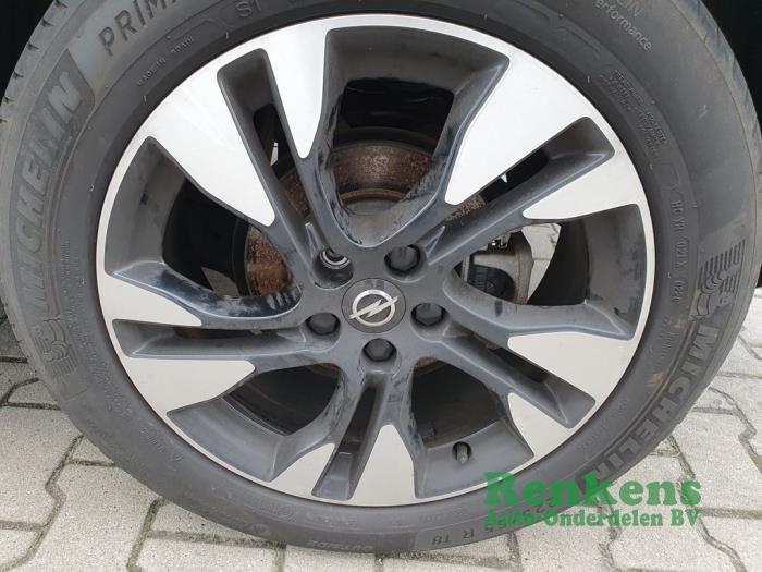 Opel Grandland 1.2 Turbo 12V Sloopvoertuig (2020, Zwart)