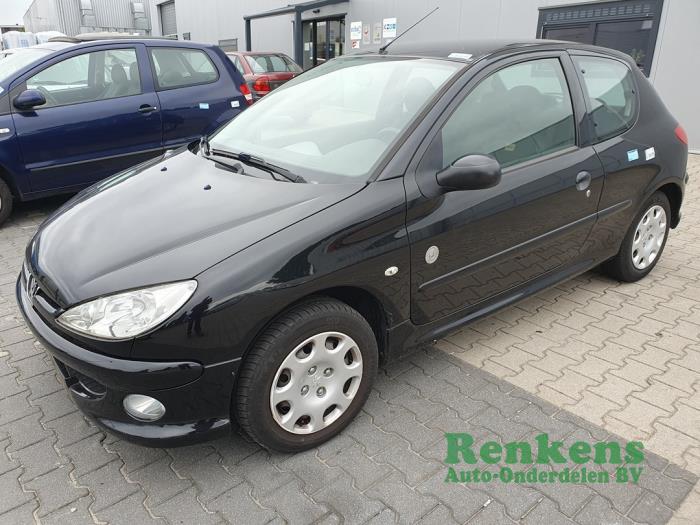 Peugeot 206 1.4 XR,XS,XT,Gentry Sloopvoertuig (2008, Zwart)