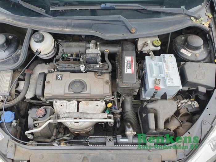 Peugeot 206 1.4 XR,XS,XT,Gentry Sloopvoertuig (2008, Zwart)