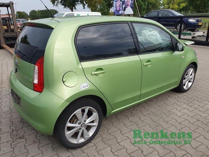 Skoda Citigo 1.0 12V Sloopvoertuig (2012, Groen)