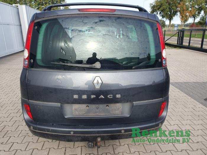 Renault Espace 2.0 Turbo 16V Grand Espace Sloopvoertuig (2006, Donker, Grijs)