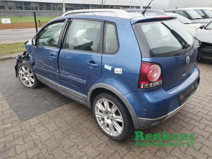 Volkswagen CrossPolo 1.4 16V 75 Sloopvoertuig (2007, Blauw)