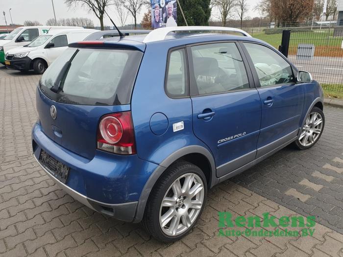 Volkswagen CrossPolo 1.4 16V 75 Sloopvoertuig (2007, Blauw)